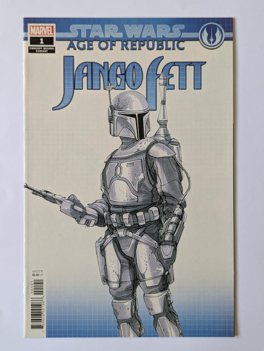 Star Wars Age of Republic Jango Fett #1 Marvel Comic Book
