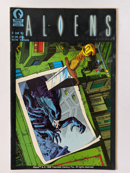 Aliens #2 Dark Horse Comic Book