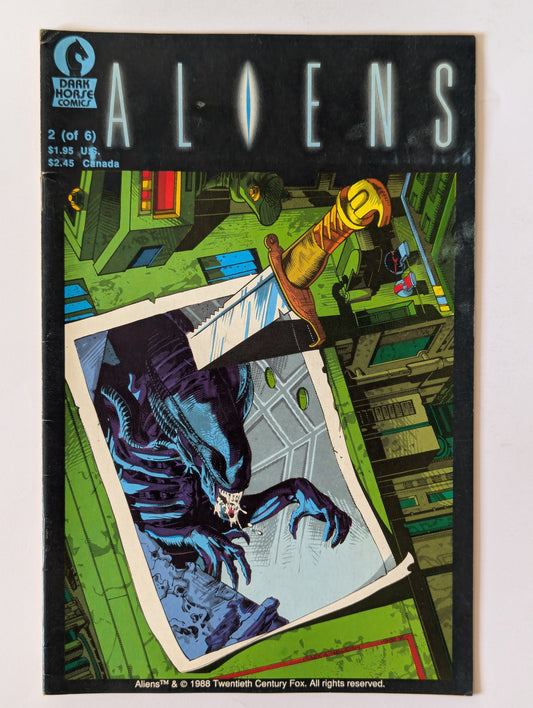 Aliens #2 Dark Horse Comic Book