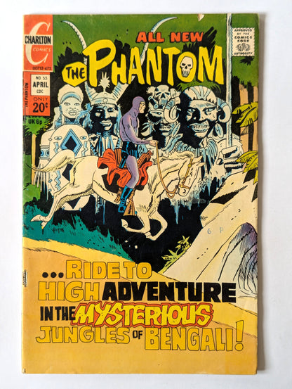The Phantom #55 Charlton Comic Book