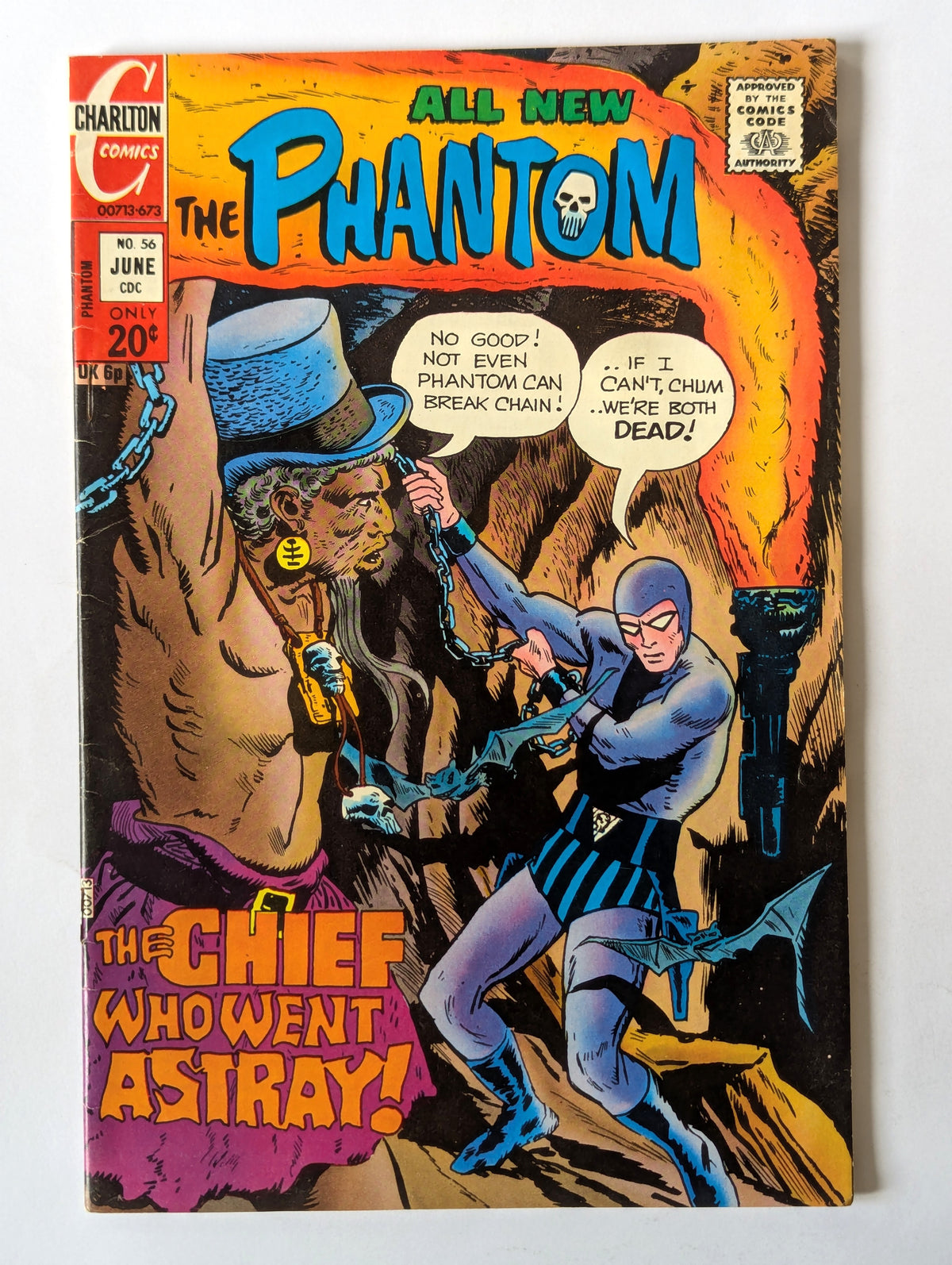 The Phantom #56 Charlton Comic Book