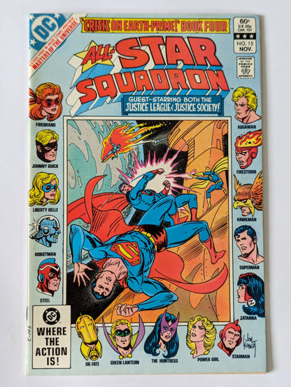 All-Star Squadron #15 DC Comic Book