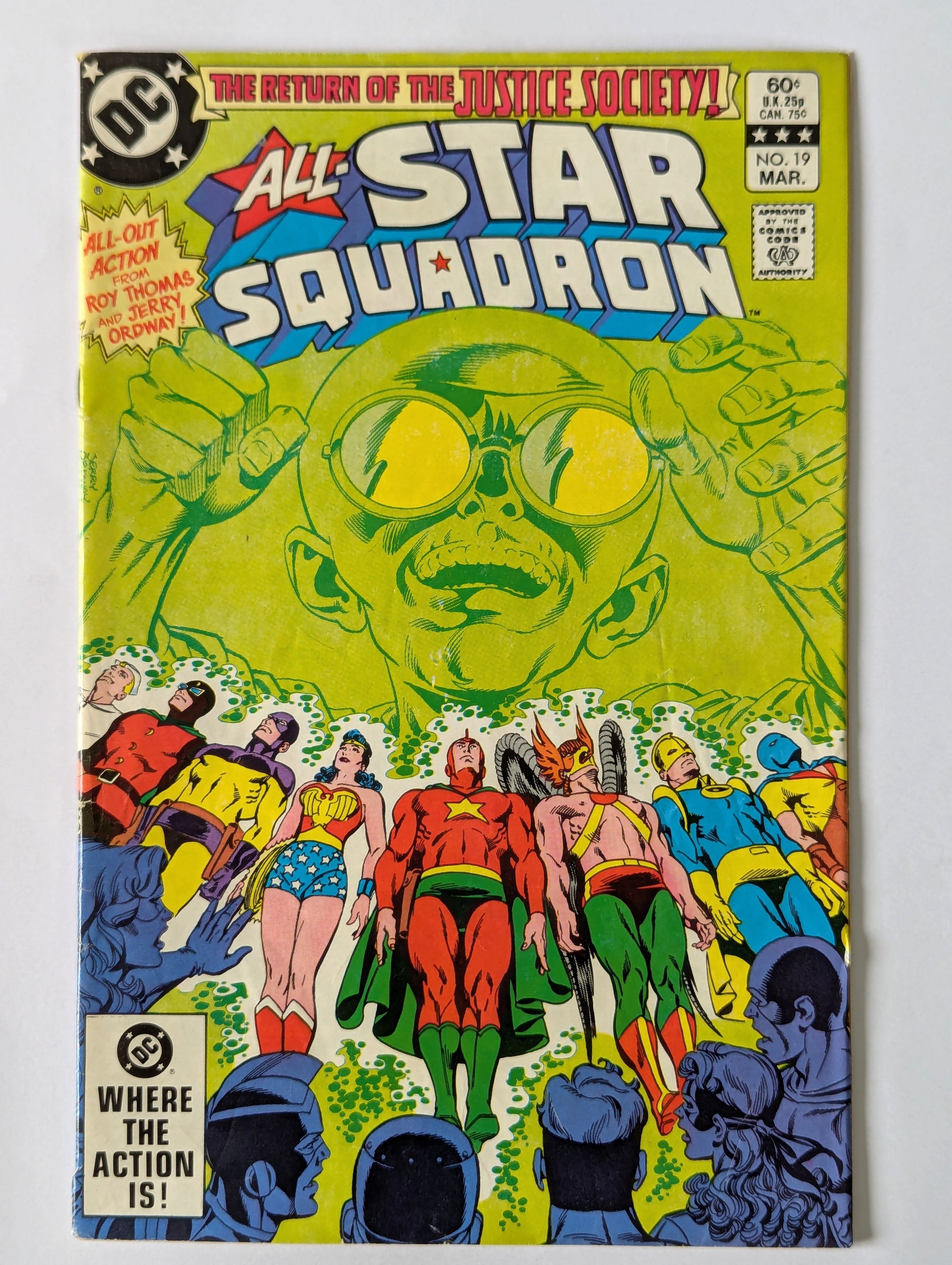 All-Star Squadron #19 DC Comic Book