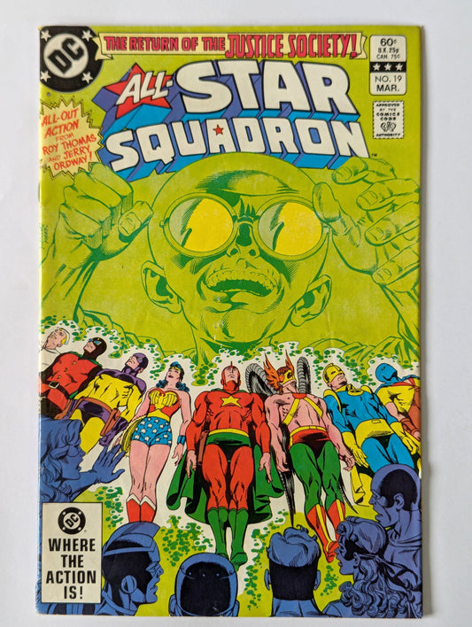 All-Star Squadron #19 DC Comic Book