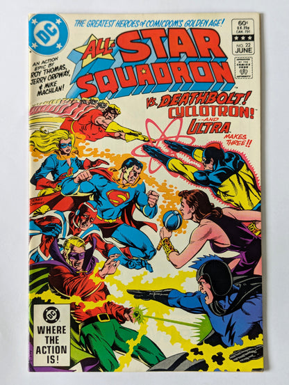 All-Star Squadron #22 DC Comic Book