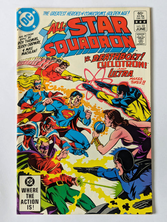 All-Star Squadron #22 DC Comic Book