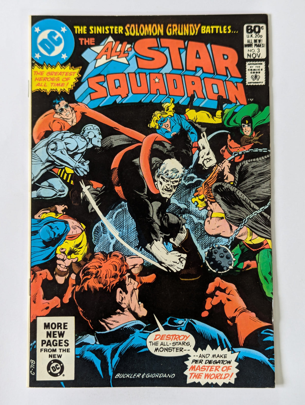 All-Star Squadron #3 DC Comic Book