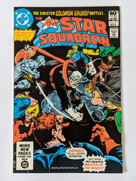 All-Star Squadron #3 DC Comic Book