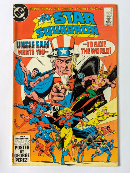 All-Star Squadron #31 DC Comic Book