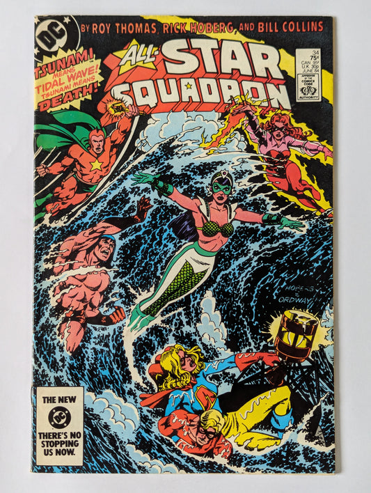 All-Star Squadron #34 DC Comic Book