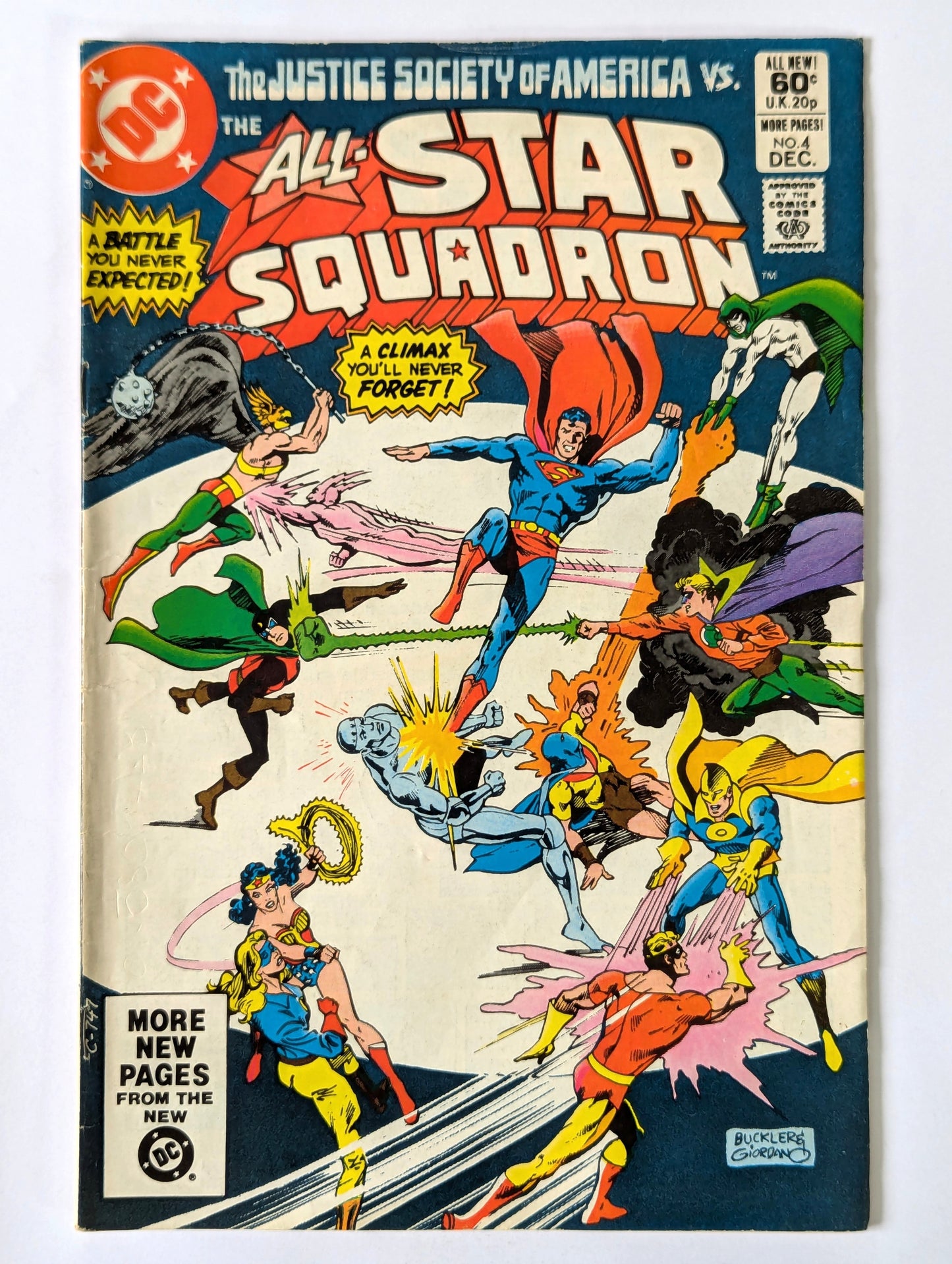 All-Star Squadron #4 DC Comic Book