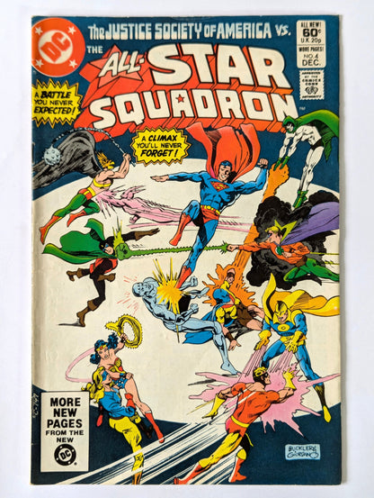 All-Star Squadron #4 DC Comic Book