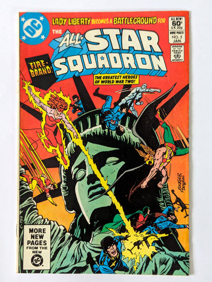 All-Star Squadron #5 DC Comic Book