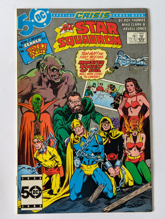 All-Star Squadron #51 DC Comic Book
