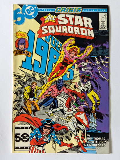 All-Star Squadron #55 DC Comic Book