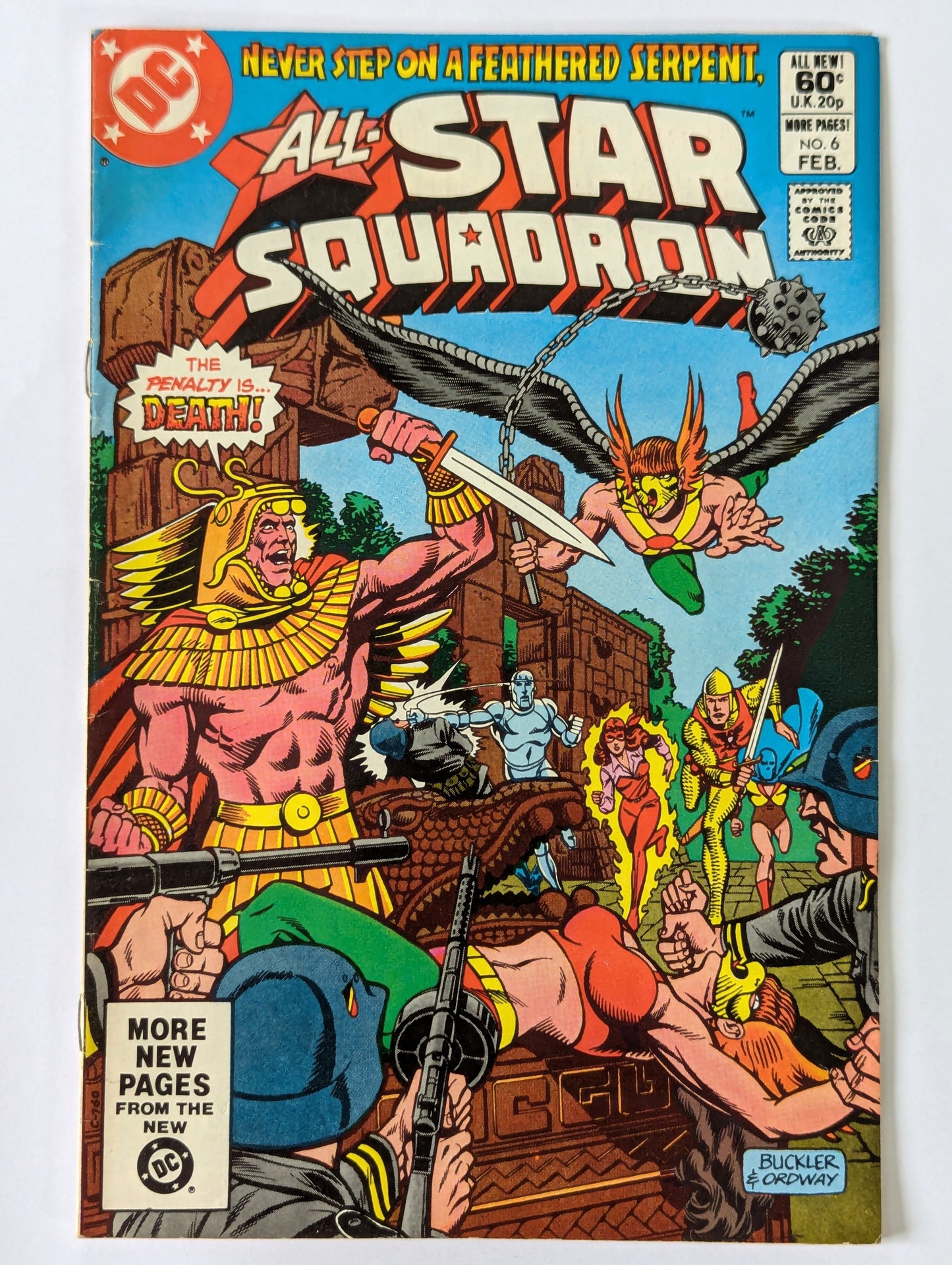 All-Star Squadron #6 DC Comic Book