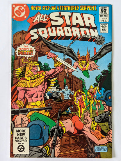 All-Star Squadron #6 DC Comic Book