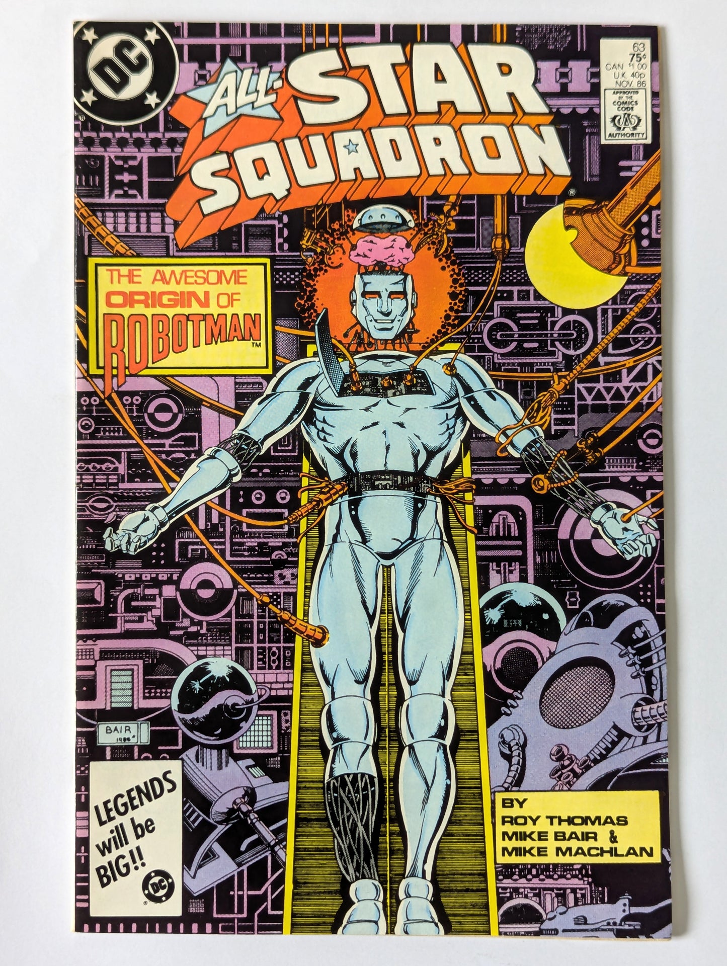 All-Star Squadron #63 DC Comic Book