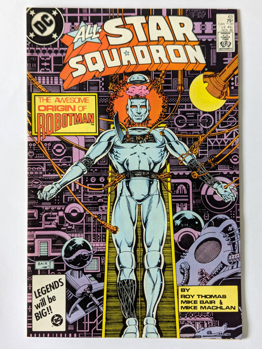 All-Star Squadron #63 DC Comic Book