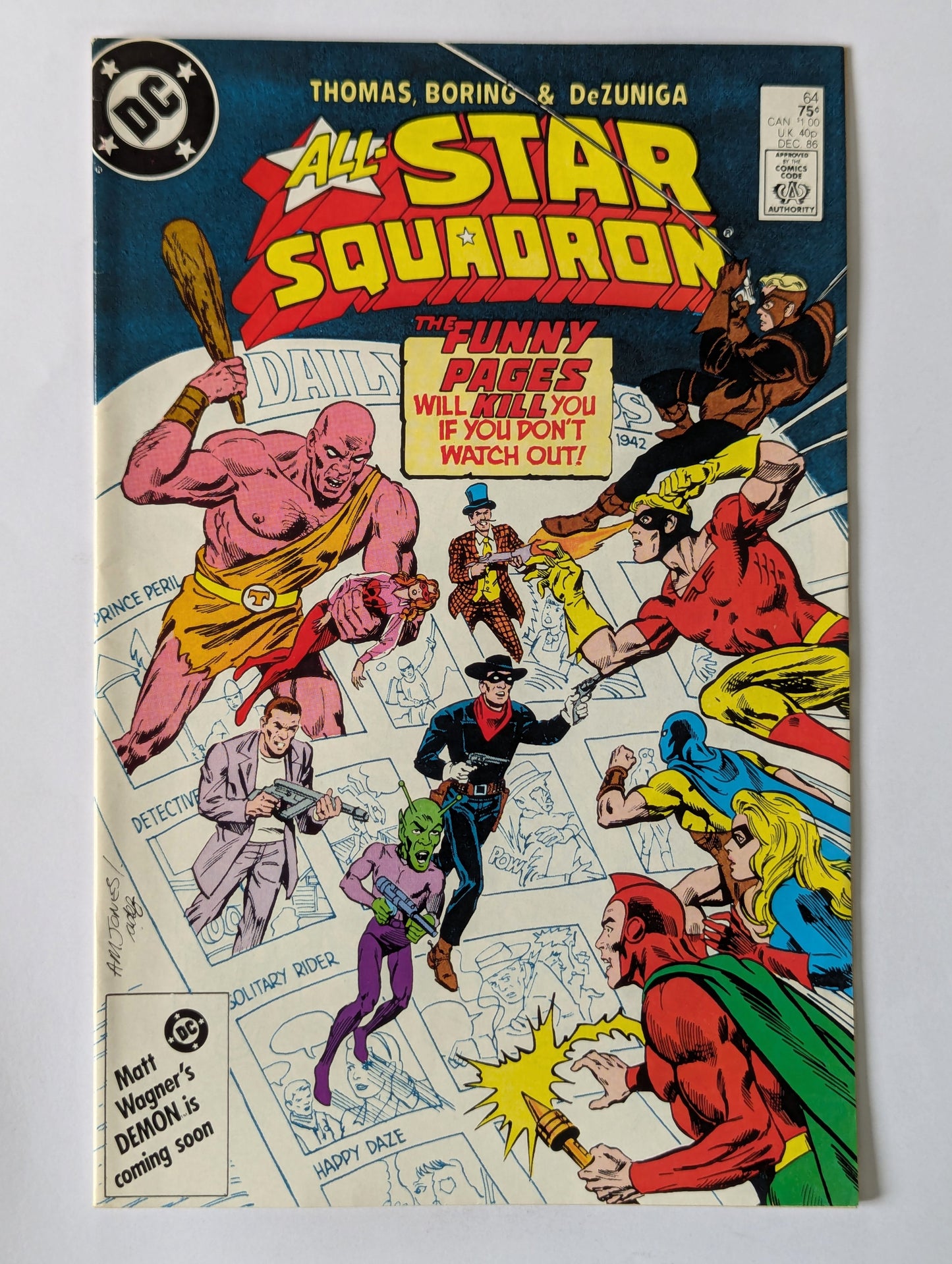 All-Star Squadron #64 DC Comic Book