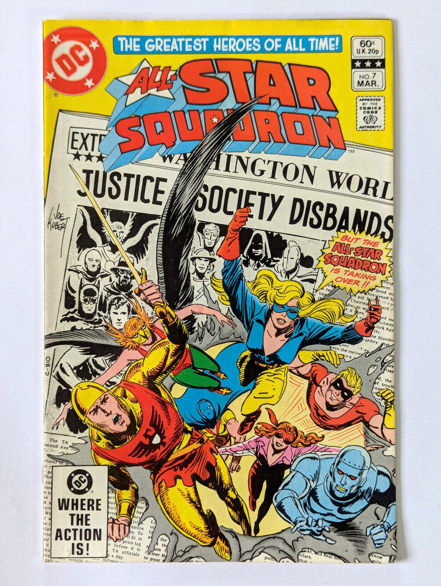 All-Star Squadron #7 DC Comic Book