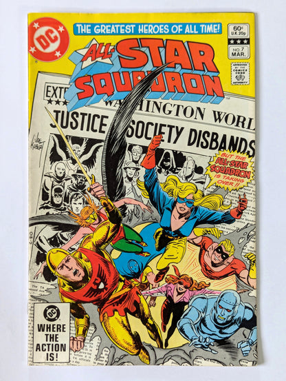 All-Star Squadron #7 DC Comic Book