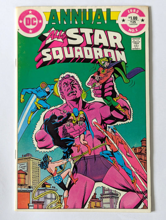 All-Star Squadron Annual #1 DC Comic Book