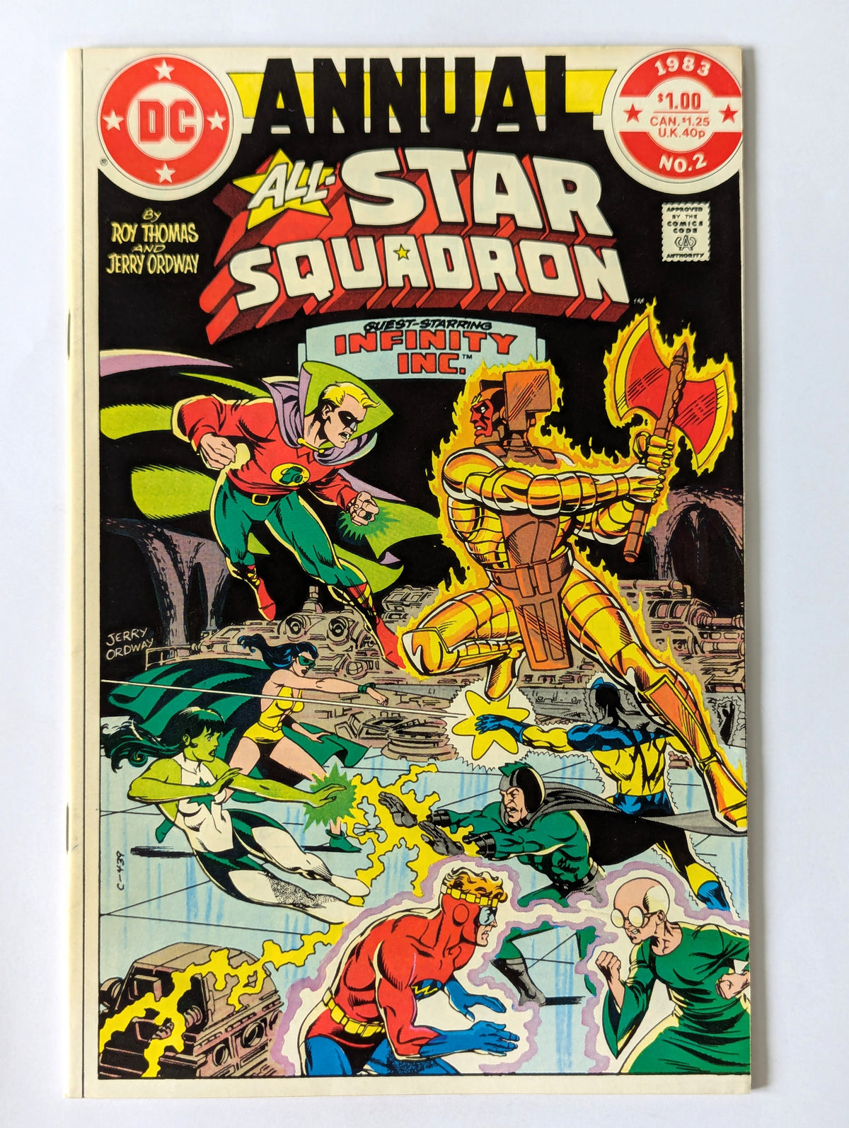 All-Star Squadron Annual #2 DC Comic Book