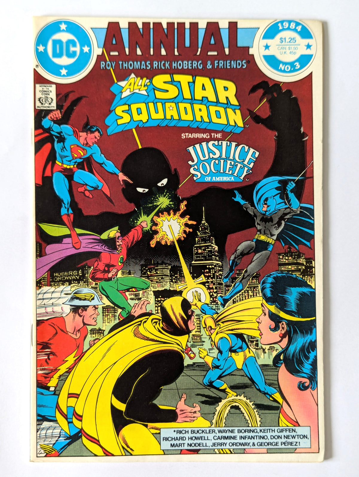 All-Star Squadron Annual #3 DC Comic Book