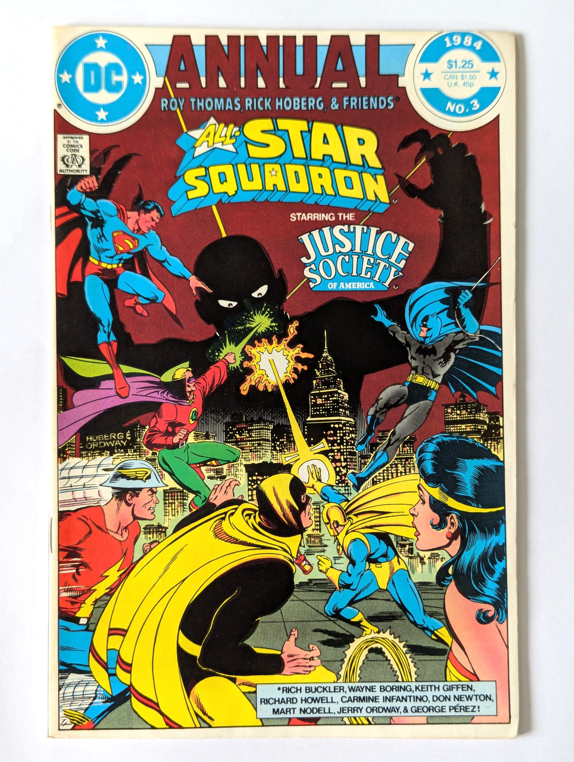 All-Star Squadron Annual #3 DC Comic Book