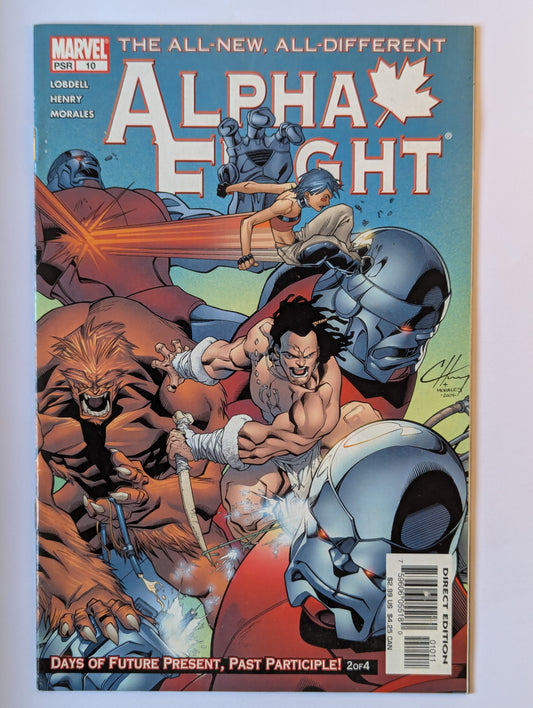 Alpha Flight #10 Marvel Comic Book