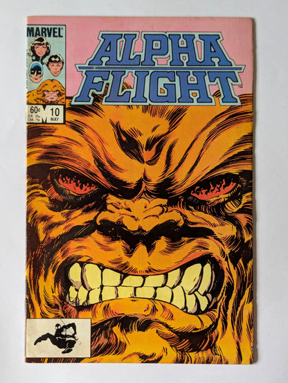 Alpha Flight #10 Marvel Comic Book