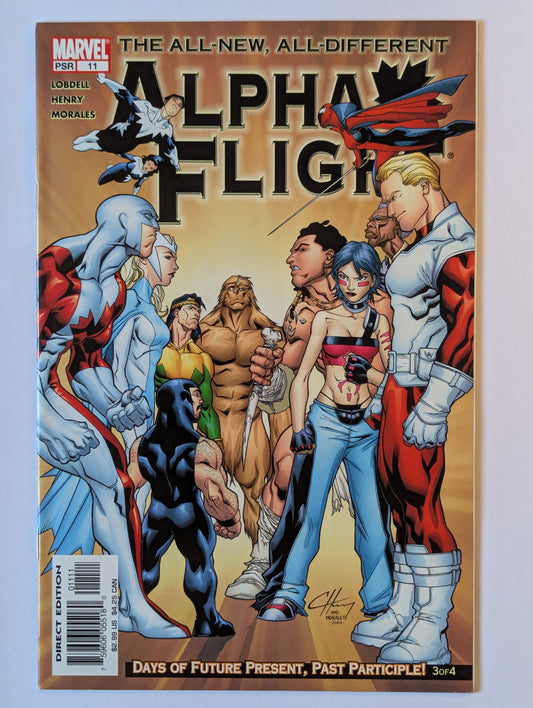 Alpha Flight #11 Marvel Comic Book