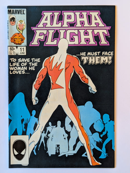 Alpha Flight #11 Marvel Comic Book