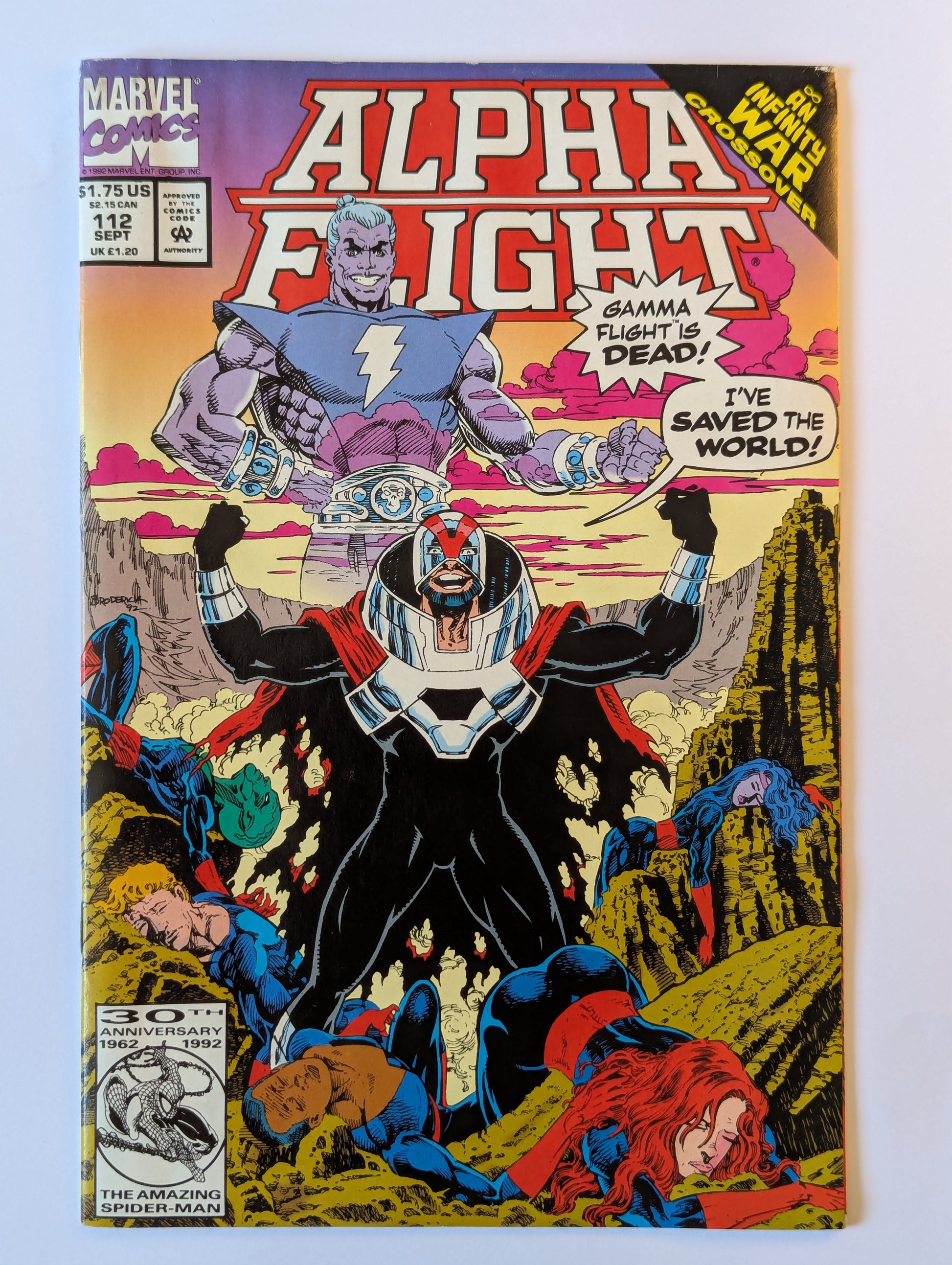 Alpha Flight #112 Marvel Comic Book
