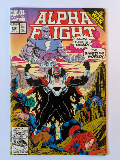 Alpha Flight #112 Marvel Comic Book