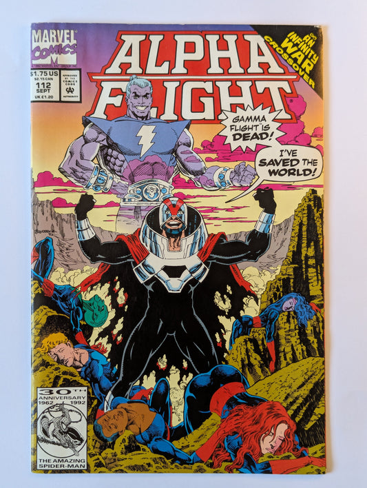 Alpha Flight #112 Marvel Comic Book