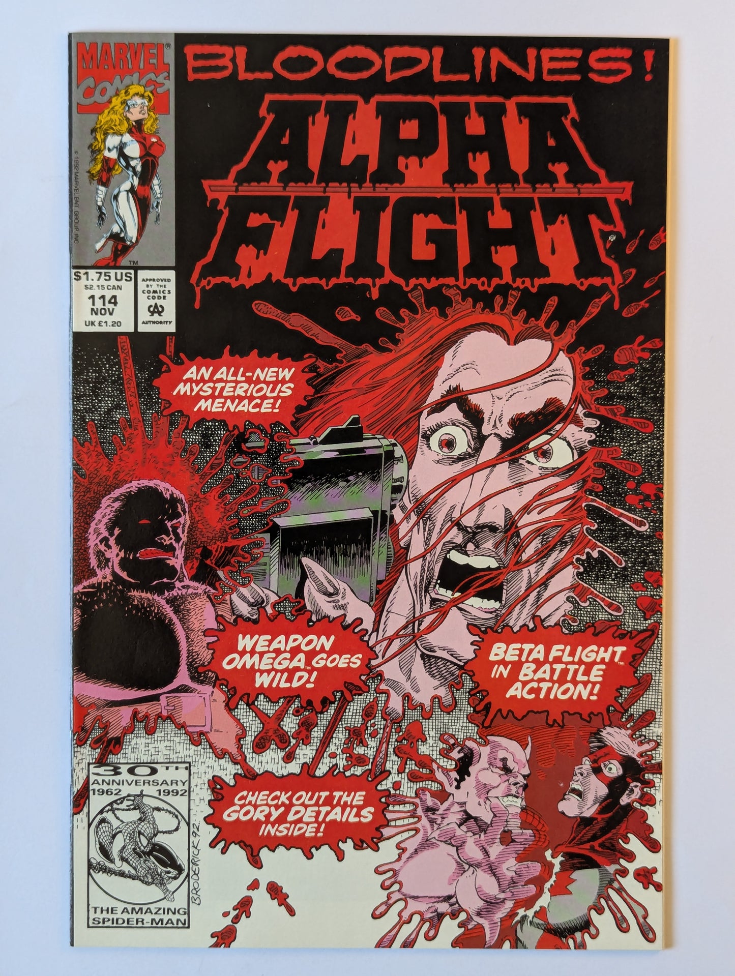 Alpha Flight #114 Marvel Comic Book