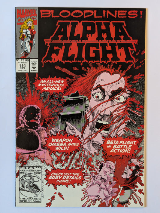 Alpha Flight #114 Marvel Comic Book
