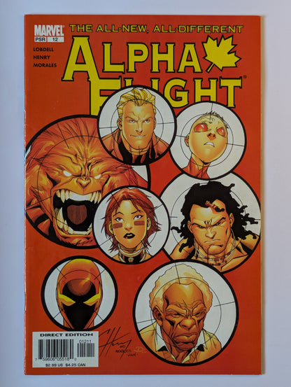 Alpha Flight #12 Marvel Comic Book