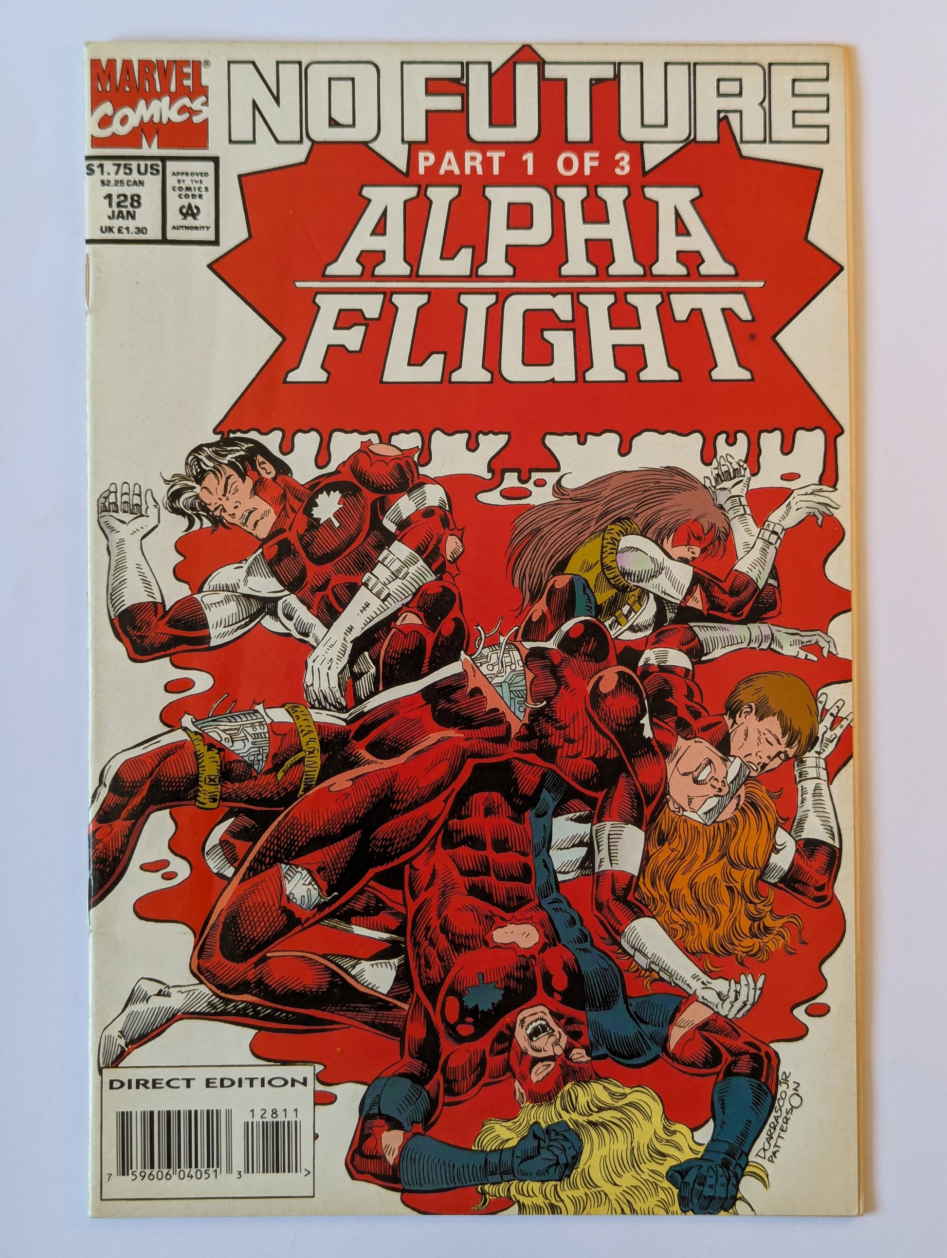 Alpha Flight #128 Marvel Comic Book