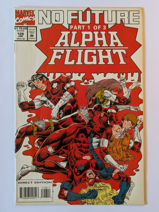 Alpha Flight #128 Marvel Comic Book