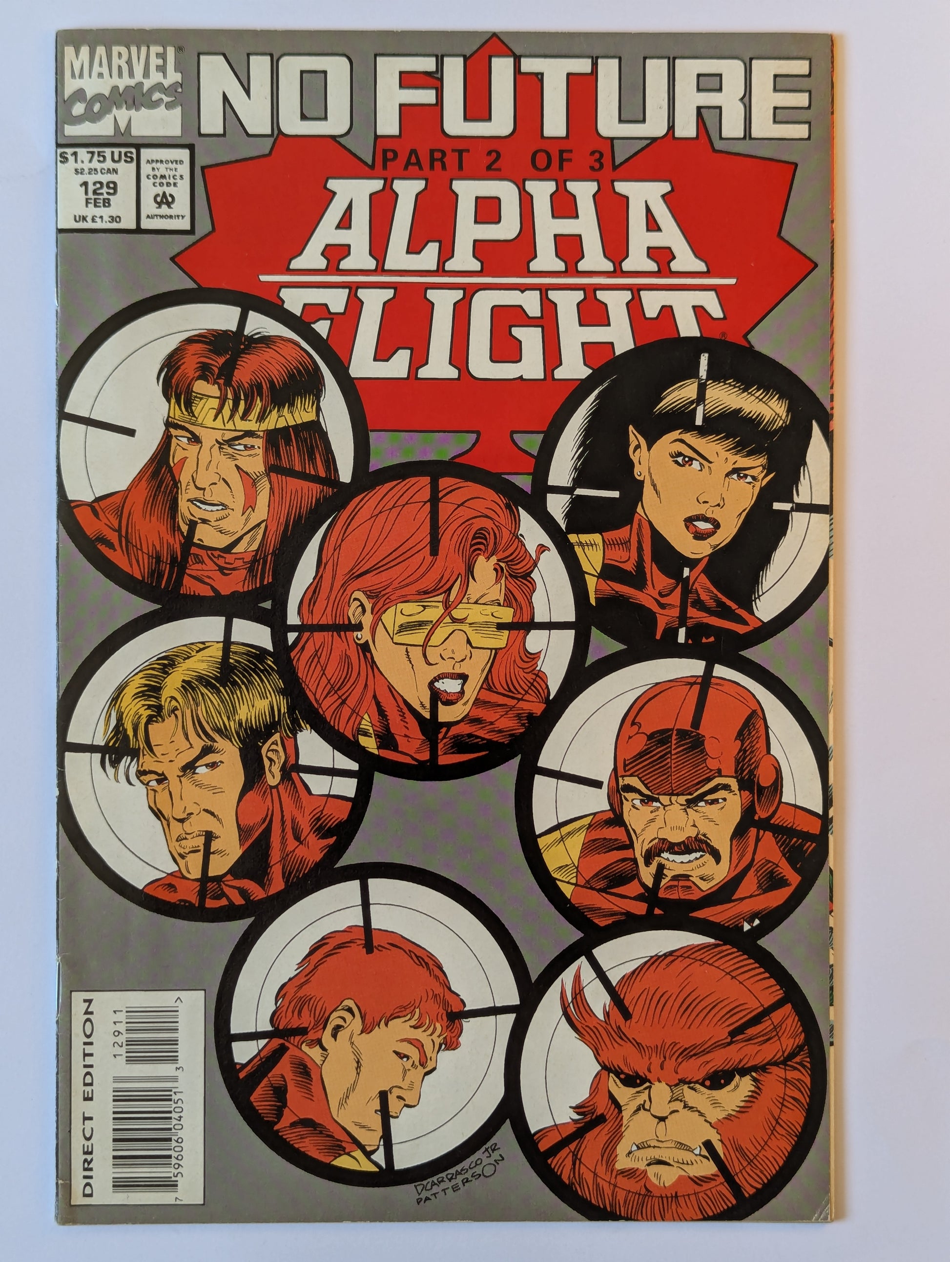 Alpha Flight #129 Marvel Comic Book