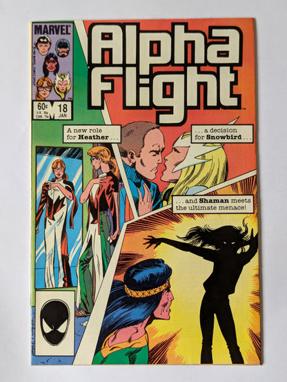 Alpha Flight #18 Marvel Comic Book
