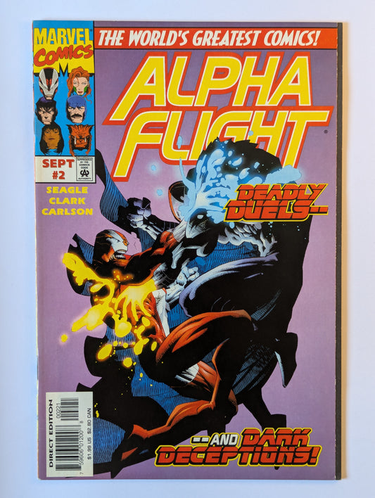 Alpha Flight #2 Marvel Comic Book