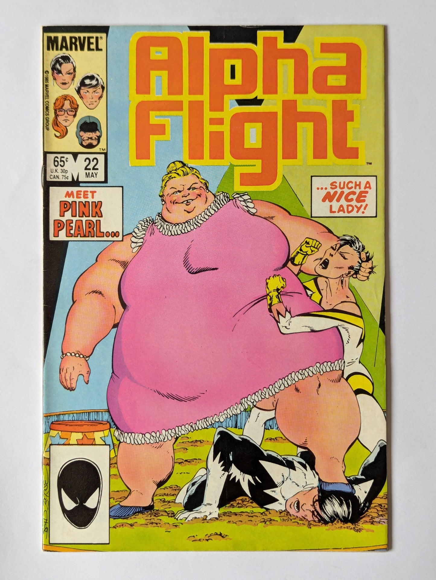 Alpha Flight #22 Marvel Comic Book