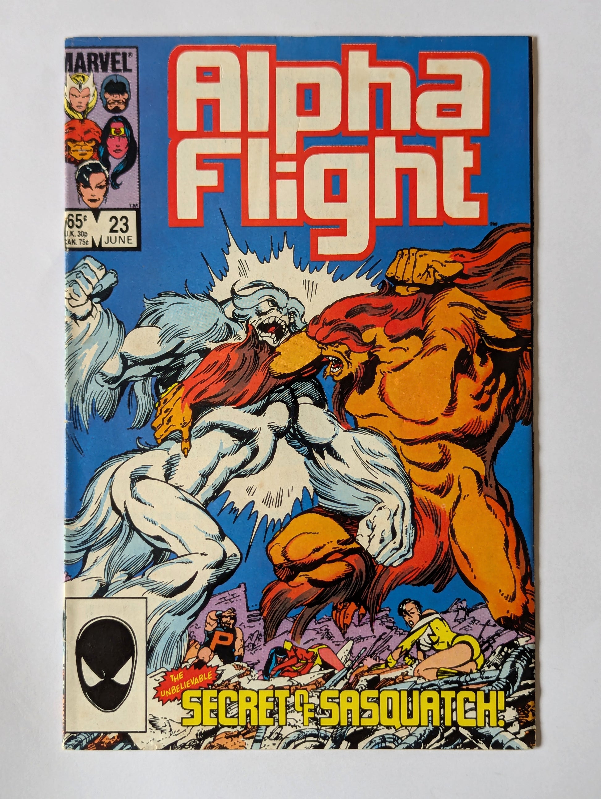Alpha Flight #23 Marvel Comic Book