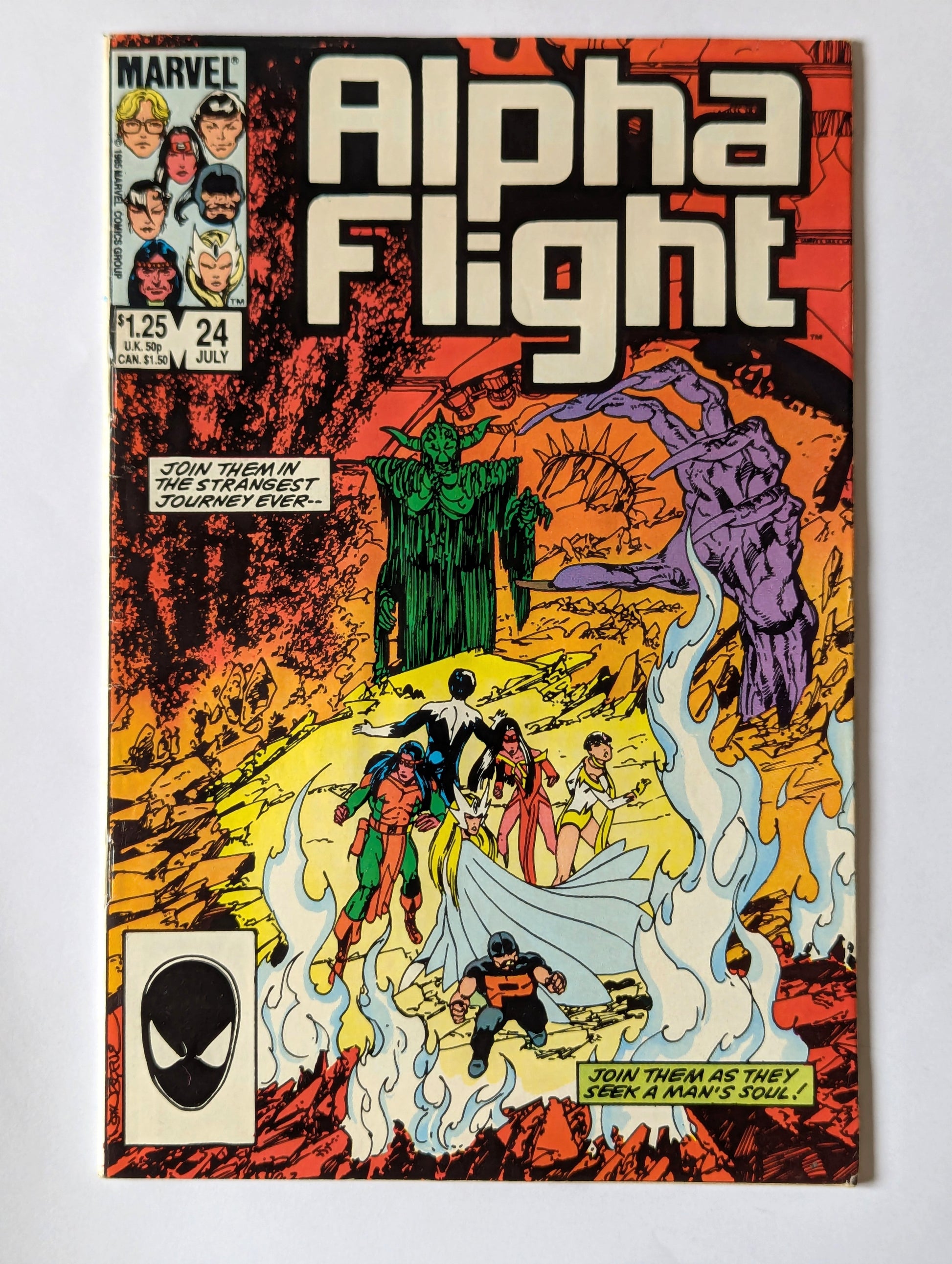 Alpha Flight #24 Marvel Comic Book