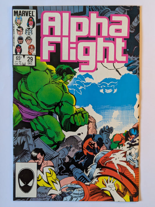 Alpha Flight #29 Marvel Comic Book
