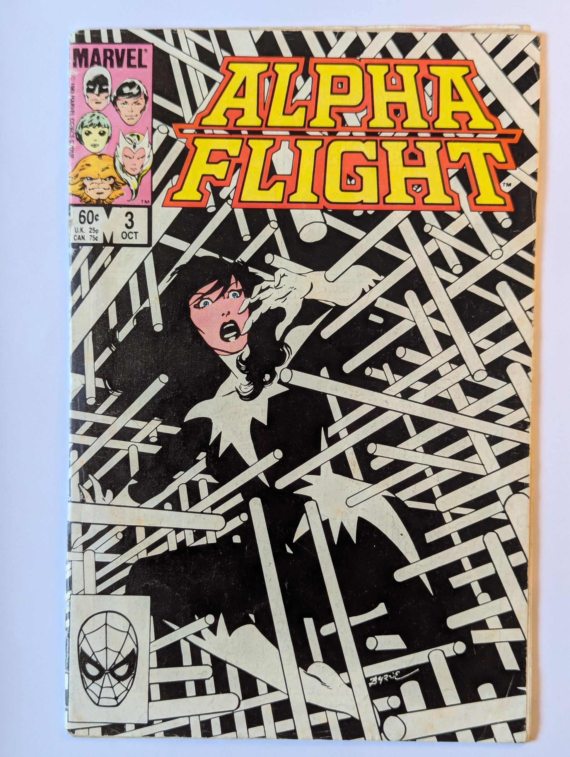 Alpha Flight #3 Marvel Comic Book